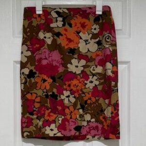 Talbot's floral skirt